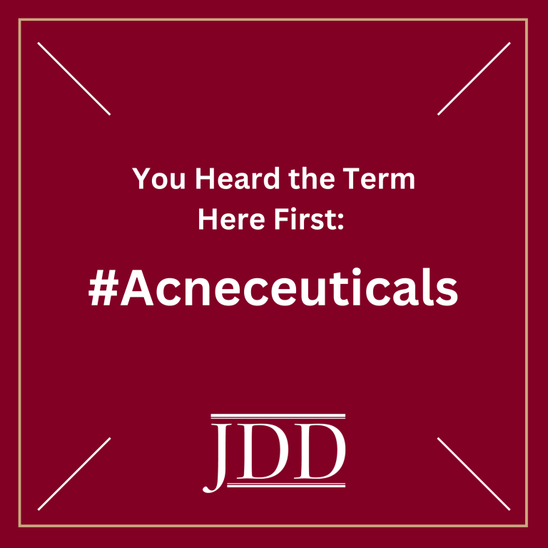 Journal of Drugs in Dermatology JDD About The Use of Acneceuticals to Improve Acne Care: Introduction of a New Term and Review of the Literature