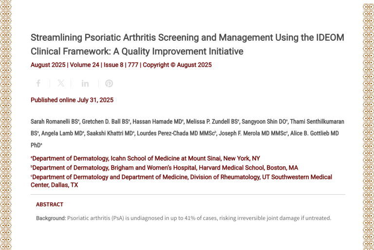 Journal of Drugs in Dermatology JDD Article About The Prevalence of Dupilumab-Associated Adverse Events Among Black and African American Adult Patients With Atopic Dermatitis: A Retrospective Chart Review