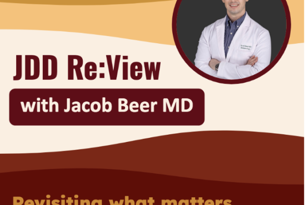 Journal of Drugs in Dermatology JDD featuring Dr. Jacob Beer in JDD Re:View, a discussion of JDD articles and specific topics. Breakthroughs in atopic dermatitis are redefining treatment from the inside out. Discover how new data on race, microbes, and patient preferences are transforming the way we think about AD.