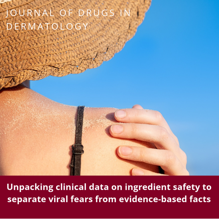 Journal of Drugs in Dermatology JDD featuring Skincare Mythbusters: The Real Science Behind Benzoyl Peroxide and Sunless Tanners